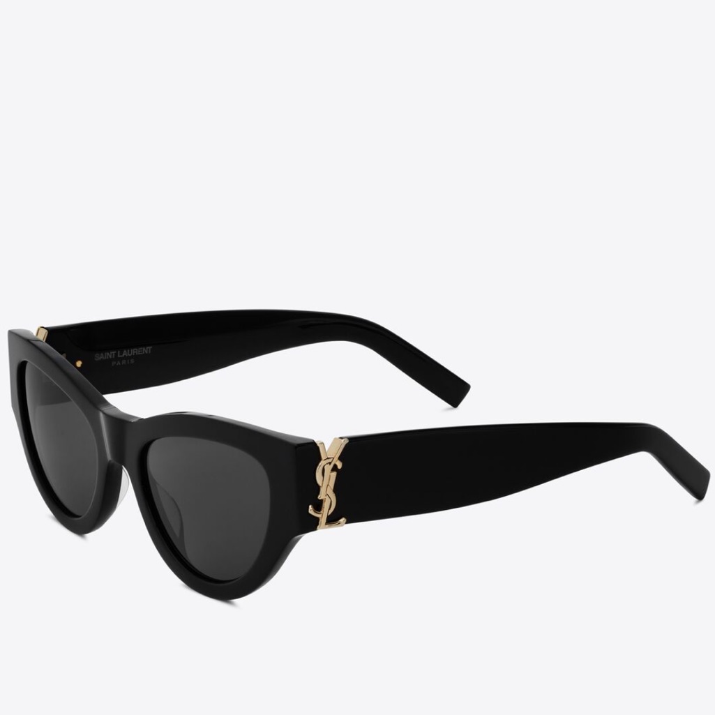 Ysl Sunglasses. 53mm Yves Saint Laurent Black Cat Eye Sunglasses Brand New!